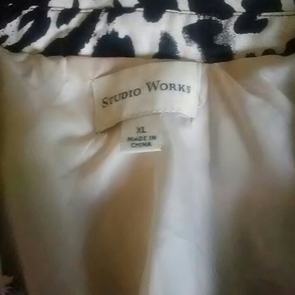 studio Works animal print blazer - Picture 3 of 7